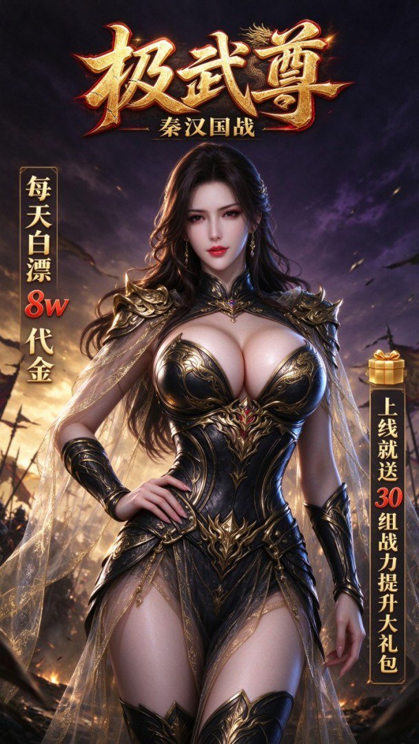 极武尊-送炫酷翅膀游戏截图