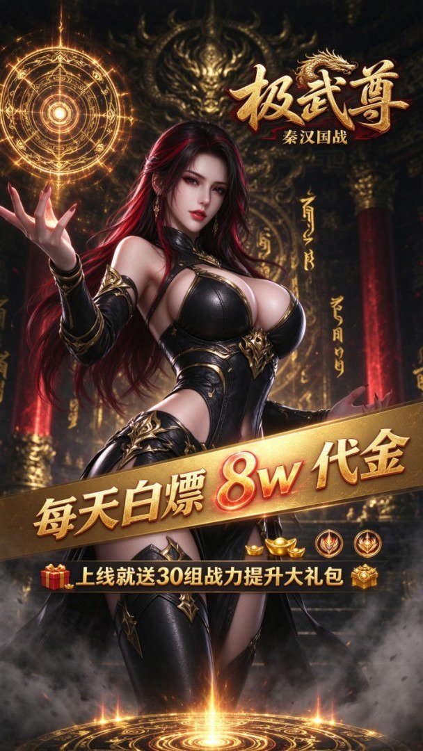 极武尊-送炫酷翅膀游戏截图