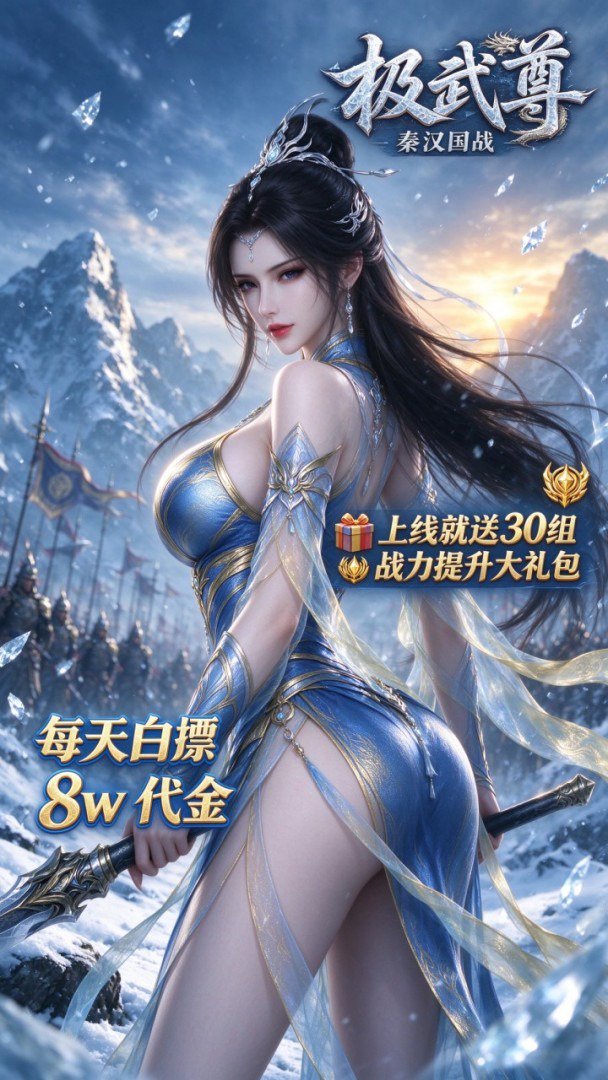 极武尊-送炫酷翅膀游戏截图