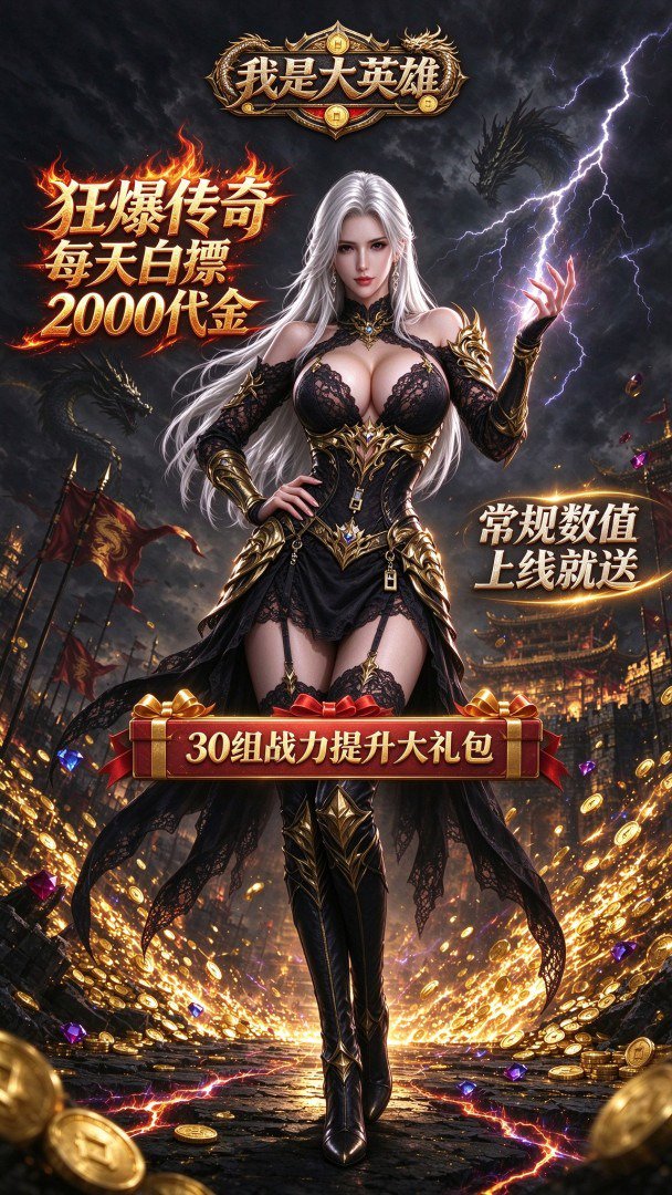 我是大英雄-送龙血·斗笠游戏截图