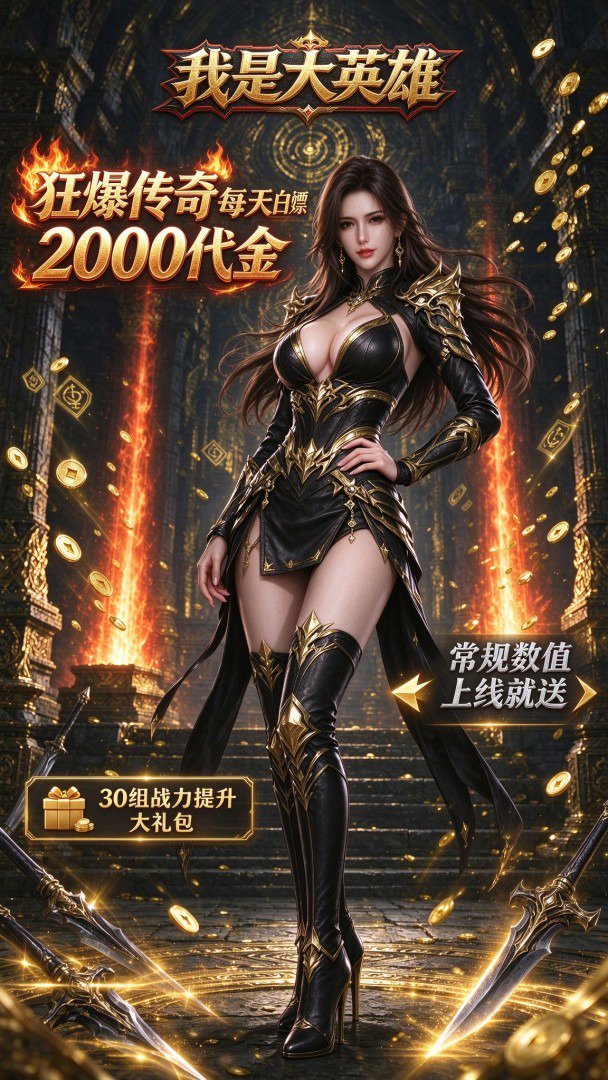 我是大英雄-送龙血·斗笠游戏截图