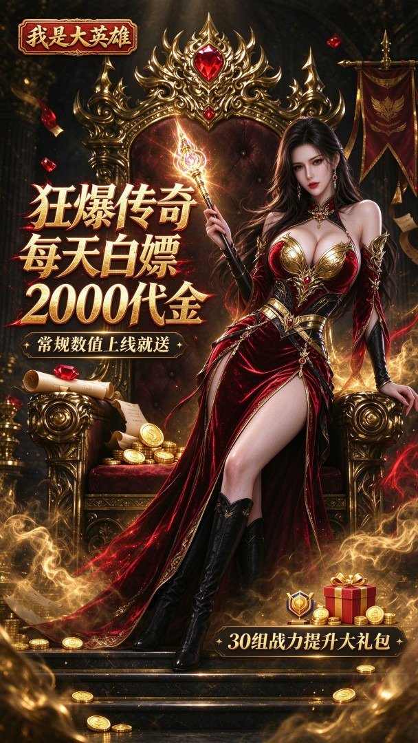 我是大英雄-送龙血·斗笠游戏截图